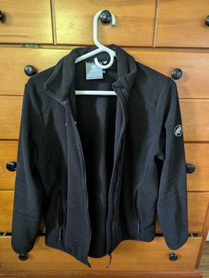MAMMUT Black Long Sleeve Full Zip Innominata Light Jacket Size L Large Womens