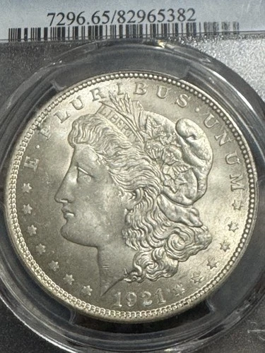 1921 Morgan Silver Dollar, PCGS MS65, Free Shipping offer