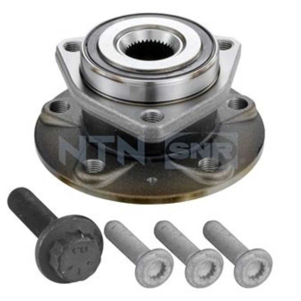 Snr Radlager Radlagersatz Vorne FüR Vw Golf Vi 5K1 Skoda Octavia Iii Combi 5E5-image
