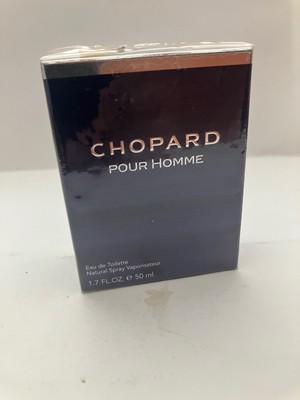 CHOPARD Pour Homme 1.7oz EDT Spray for Men, 100% AUTHENTIC, SEALED, RARE,