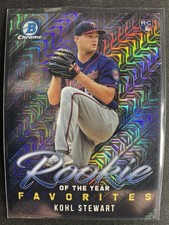 Stewart, Kohl - 2019 Bowman Chrome Mega Box - ROY Favorites