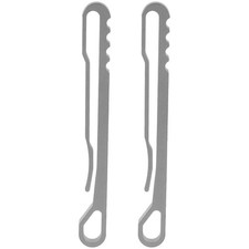 2 PCS Mini Carabiner Clip Alloy Snap Hook Quick Release Backpack