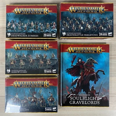 SOULBLIGHT Gravelords Bundle Warhammer Age of Sigmar AOS Battletome & Modelle - Bild 1 von 4