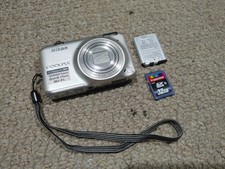 Nikon COOLPIX S6500 16.0MP Digital Camera 16MP 12X Zoom W/Battery And 32gb Card