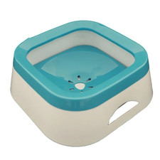 Anti-Splash Water Bowl for Dogs 1L Large Capacity Drinker Drinking Bowls Dog Wat