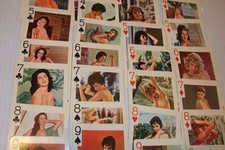 Gaiety Brand "54 Models" Spielkarten Vintage Akte Erotik Nudes Frauen Körper