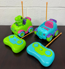 Nueplay Remote Control Dinosaur Car for Toddlers Electric RC Toy Set T-Rex