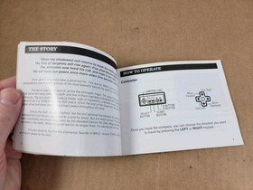 Original Vintage NES Nintendo Dungeon Magic Taito Instruction Booklet ONLY