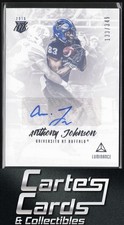 Anthony Johnson 2019 Panini Luminance #RI-AJ Rookie Ink Buffalo Bulls 133/349
