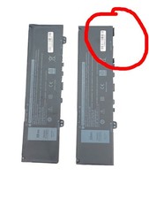 2 pack 38Wh F62G0 39DY5 Battery for Dell Inspiron P87G001 Vostro 13 5370 READ 