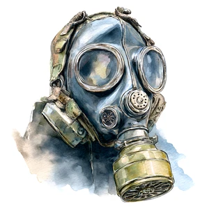 Military Mask Army Weapons War Self Adhesive Sticker