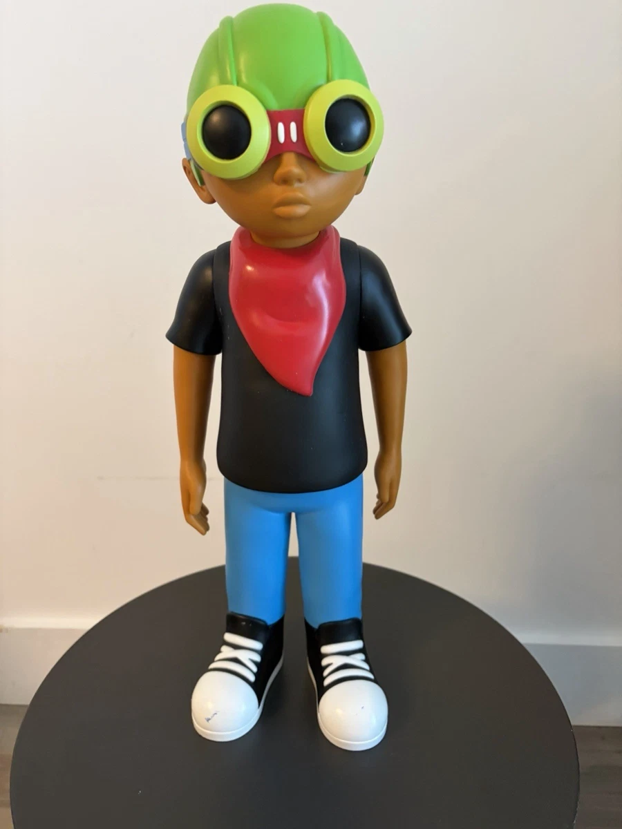 ♡貴重♡ Bait Hebru Brantley medicom JORDAN BAIT x Hebru Brantley Men Fly Girl Tee black