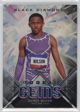 2025 Goodwin Champions Black Diamond Rookie Gems 123/349 Quincy Wilson 08a0