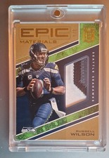 2017 Donruss Elite #3/5 eBay 1/1 Jersey #  GOLD Russell Wilson Memorabilia 
