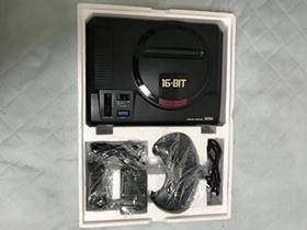 Sega Mega Drive Console HAA-2510 2 Controller Megadrive NTSC-J Tested Working JP
