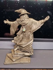 Rawcliffe Pewter Magic Merlin Wizard Sorcerer Spellcaster Figurine 1989 KRAKORA
