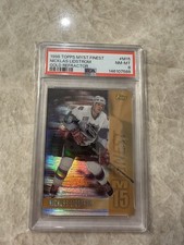 1998-99 Topps Finest Mystery Nicklas Lidstrom Gold Refractor #M15 PSA 8 NM-MT