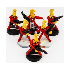 GW 40k Eldar Metal Mini Fire Dragons w/Exarch Collection 31 NM