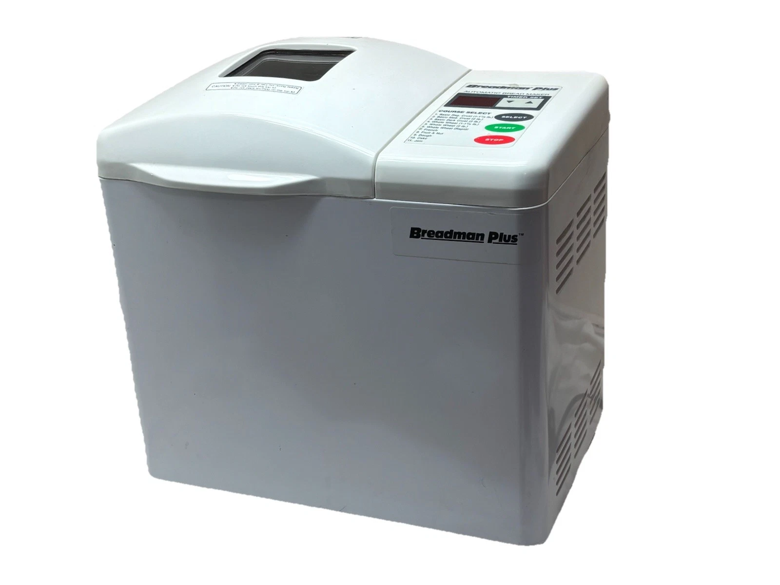 Breadman Plus Automatic Bread Maker machine, Model TR 700 Bread,dough,jam,french
Opens in a new wind