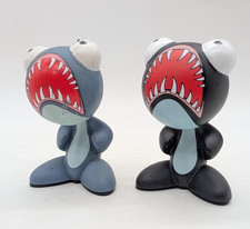 Radica Mattel UB Funkeys Starter Kit NIBBLE Black Grey/Blue