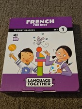 Language Together French for Kids Set 1 One 10 First Reader Books