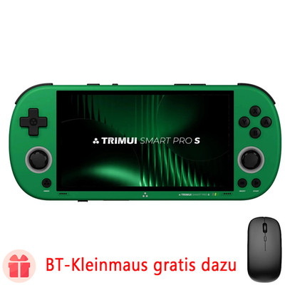 Retro Spielekonsole mit 5'' 720P Bildschirm - 10000+ Spiele 26 Emulatoren 5000mAh