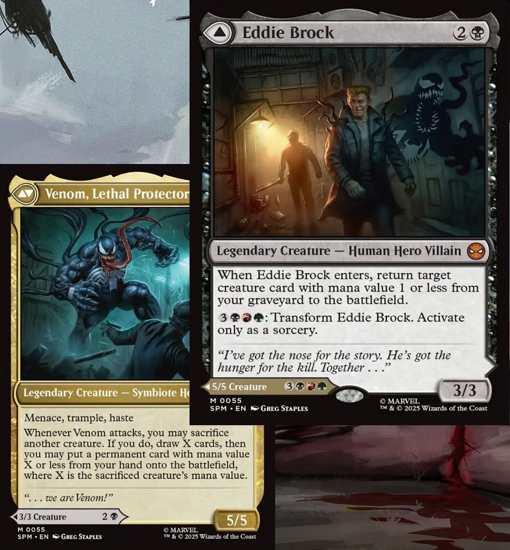 Eddie Brock ▲ Venom Lethal Protector MTG Eddie Brock // Venom, Lethal Protector · Marvel's Spider-Man (SPM