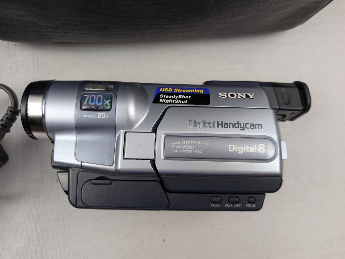 Sony Handycam DCR-TRV250 Digital-8 Camcorder for sale online | eBay