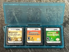 Professor Layton Diabolical Box, Curious Village, Unwound Future Nintendo DS
