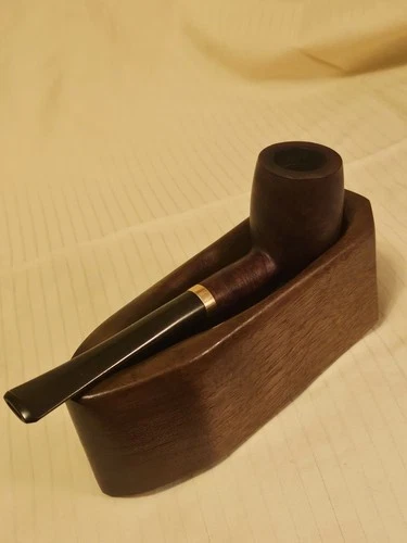 Vintage English Briar Pipe, 14k Gold Band, Made in England, Estate!