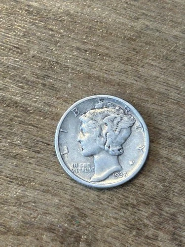 1938S Mercury Dime VF