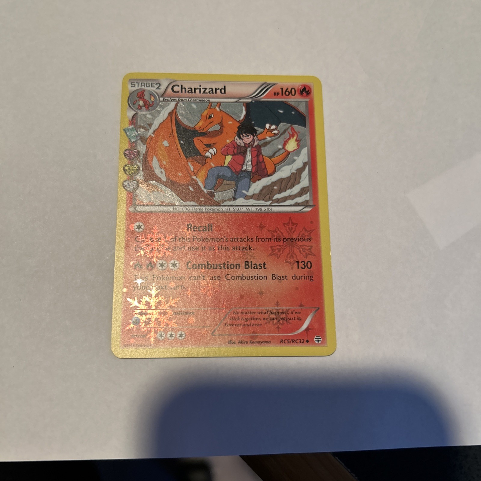 Pokemon card Charizard RC5/RC32  3-2