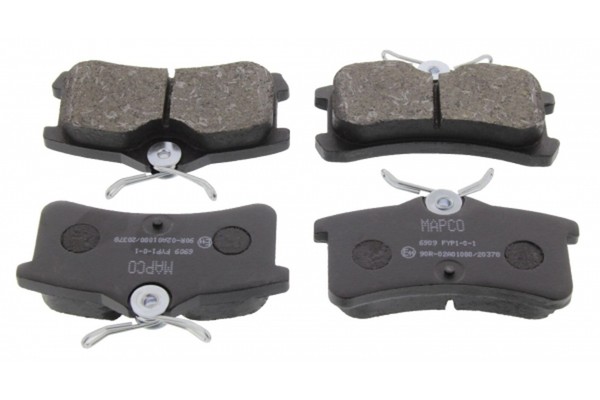 Bremsbelagsatz Scheibenbremse Mapco 6909 FüR Toyota Corolla Avensis TRW Liftback-image