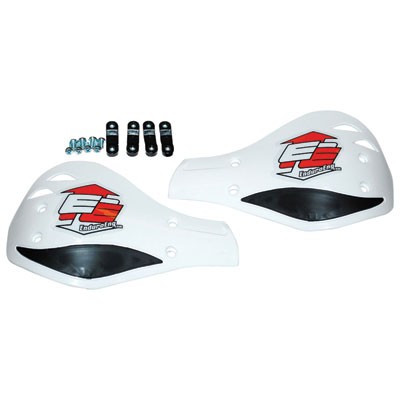 Enduro Engineering Replacement Plastic Debris Deflectors White
