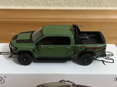 596 Model 1:64 RAM 1500 TRX 🦖 Factory Limited Green Opening