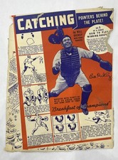 1936 WHEATIES SERIES - 5 Bill Dickey  HAND CUT