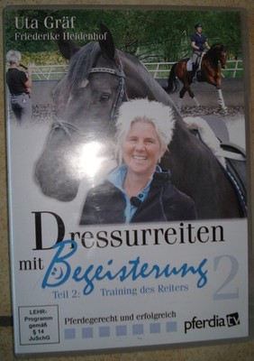 DVD pferdia TV : Uta Gräf: Dressurreiten mit Begeisterung Teil 2 :-))