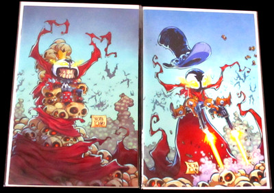 2X COVERS GUNSLINGER 50 & KING SPAWN 51 VIRGINS SCOTTIE YOUNG 2026 SET AE49