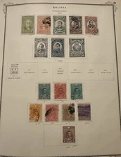 BOLIVIA Postage Stamps, 1897, And 1899 Used 