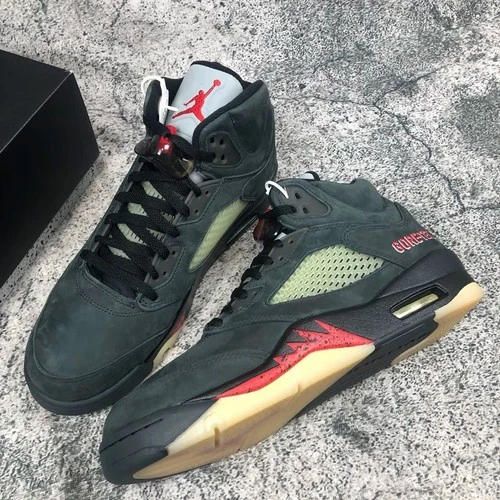Nike Air Jordan 5 gore-tex off-noir Basketball shoes and sports shoes in full si