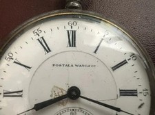   POSTALA Vintage Pocket Watch Porcelain Parts Repair