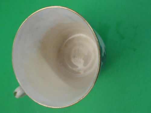 4 ANTIQUE SPODE COPELAND DEMITASSE CUPS FLOW BLUE 1851+ - Picture 9 of 11