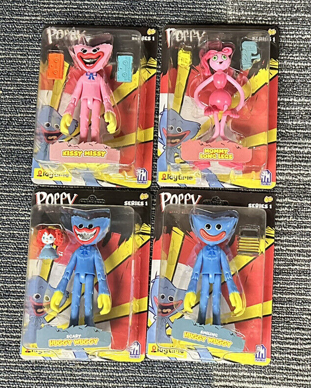 Poppy Playtime Figures Huggy Wuggy Mommy Long legs Kissy Missy