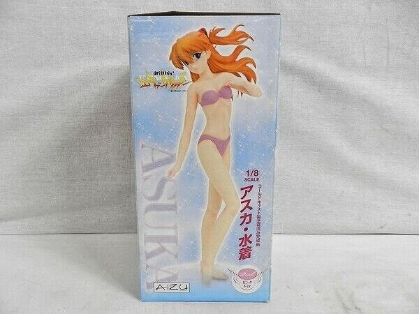 AIZU Evangelion Asuka 1/8 Figure Pink Swimsuit Ver. Cold Cast 2007