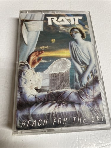 VERY GOOD RATT: Reach for the Sky Cassette Tape Oct-1988, Atlantic TESTED - Picture 1 of 7