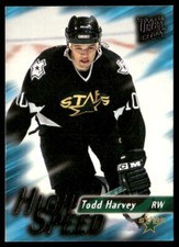 Todd Harvey 1995-96 Ultra High Speed #10 - Dallas Stars