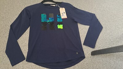 Tom Ford Mädchen Langarm-T-Shirt 11-12 Jahre Pailletten neu mit Etikett