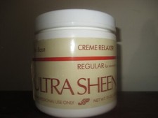 Ultra Sheen Creme Relaxer No Base 15 oz Regular for normal hair