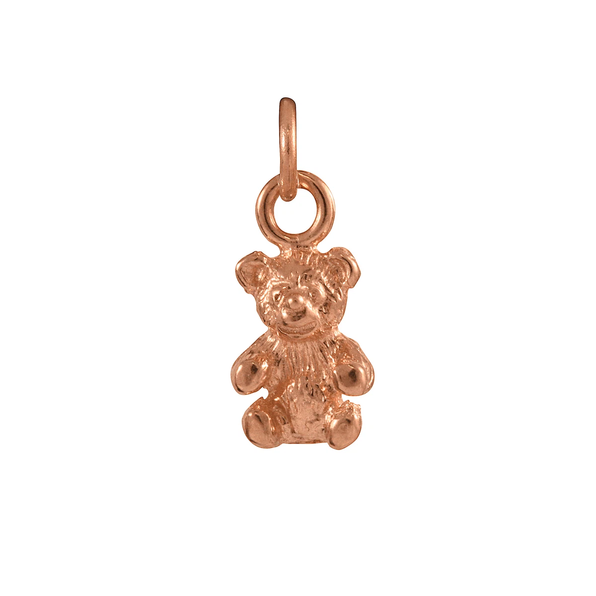 Small 9ct Rose Gold Teddy Bear Charm Charms Bears eBay