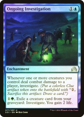 Shadows over Innistrad  MTG  FOIL  Ongoing Investigation   Magic